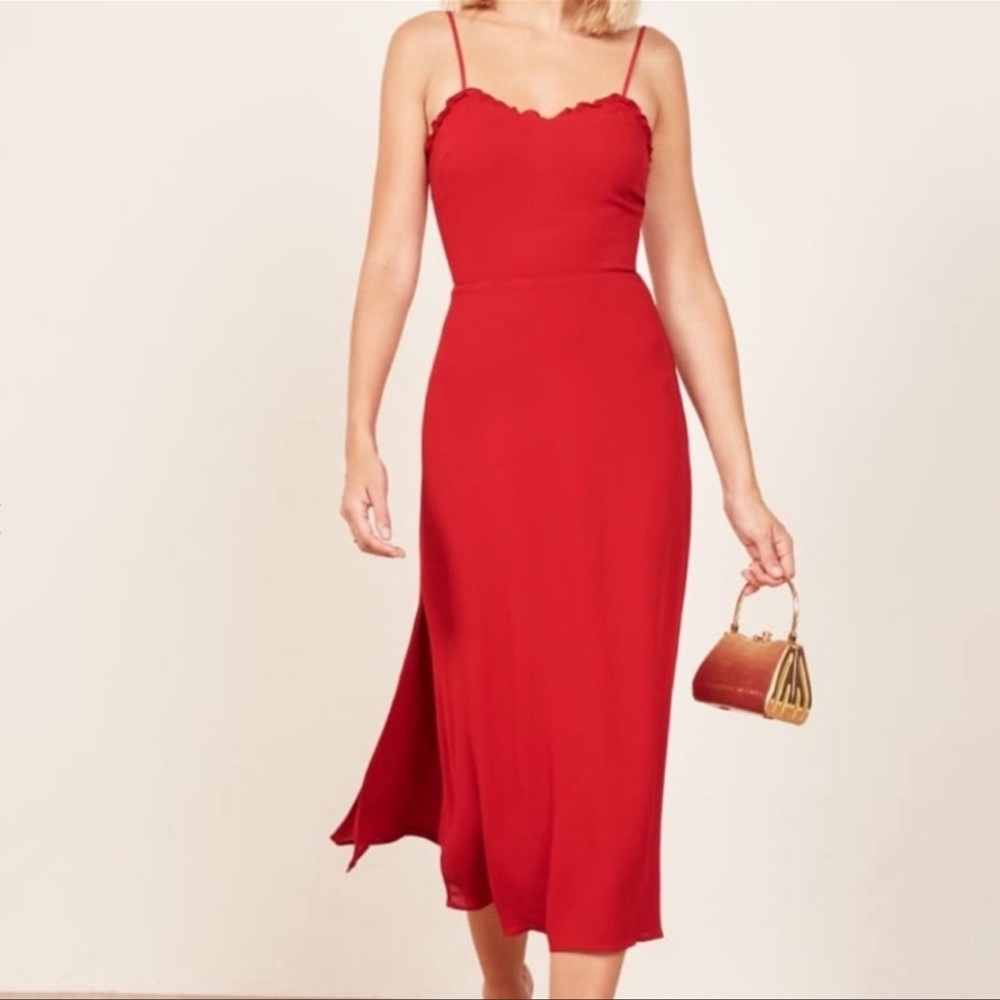 Reformation midi dress